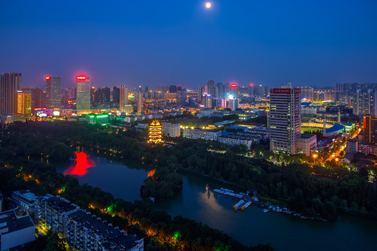 合肥城市夜景