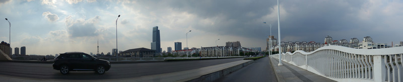 城市風光全景