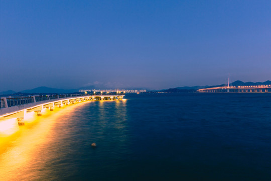 深圳灣夜景