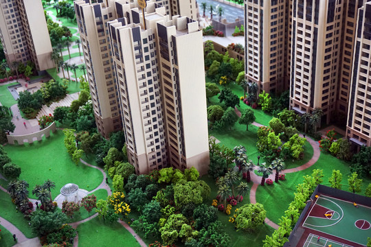 樓盤建筑模型