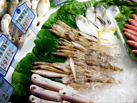 海鮮 魚蝦 賣場