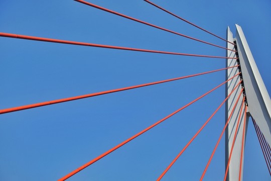 重慶東水門長江大橋 特寫