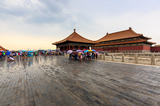 北京故宮太和殿金鑾殿中和殿