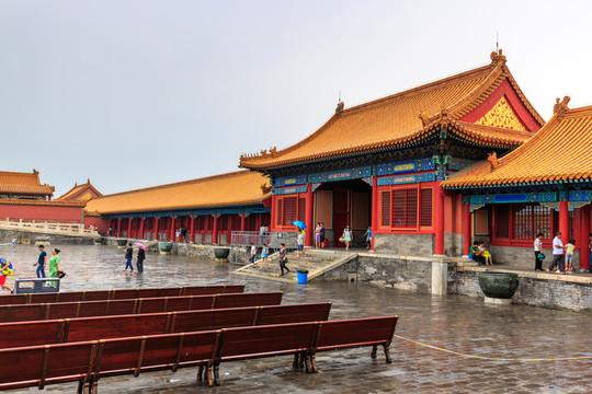 北京故宮乾清宮日精門