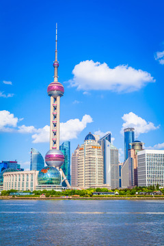 浦江兩岸 東方明珠