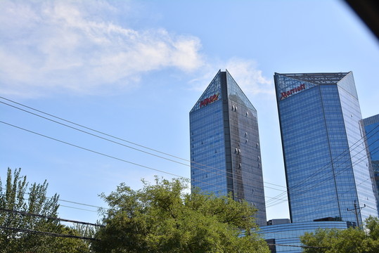 城市高層建筑