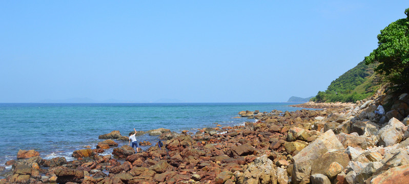 海邊石頭