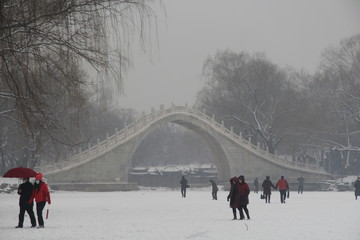 頤和園雪景