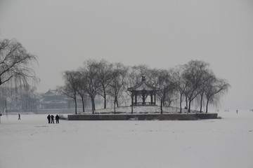 頤和園雪景