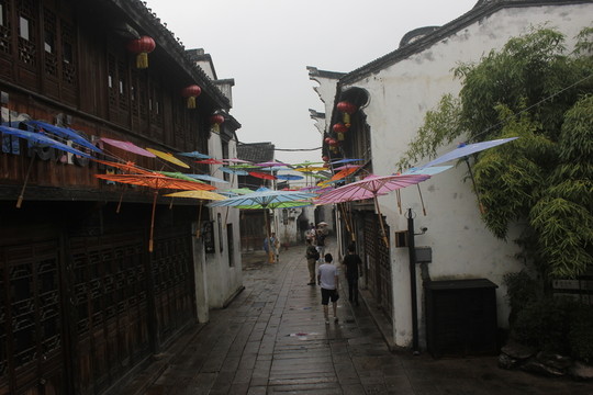 彩色的傘