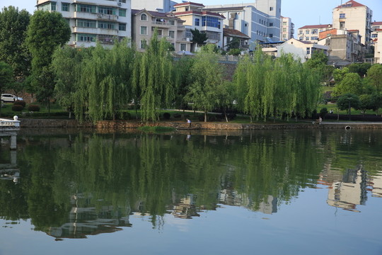 山水武寧朝陽湖風(fēng)景