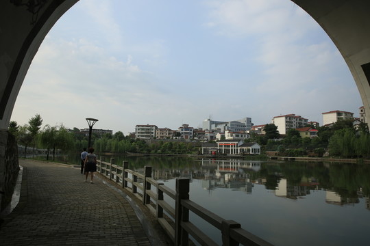 山水武寧朝陽湖風(fēng)景