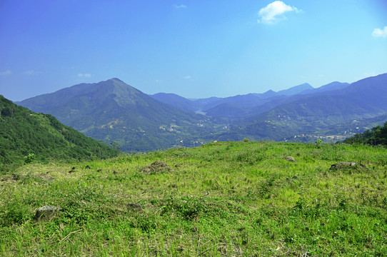 山頂眺望處