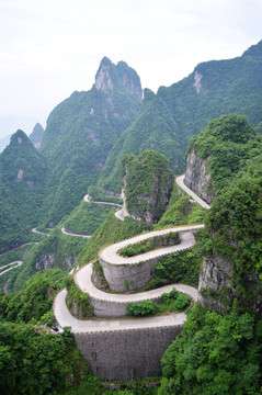 張家界天門山九曲公路