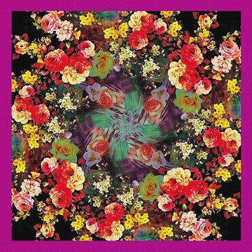 絲巾方巾花卉