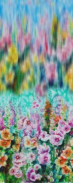 手繪花卉