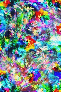 手繪花型