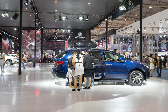 車展現場