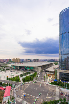 成都東站全景