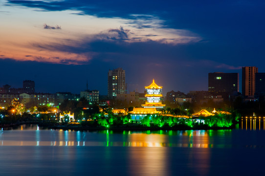東昌湖夜景