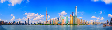 上海外灘全景 （大畫(huà)幅）