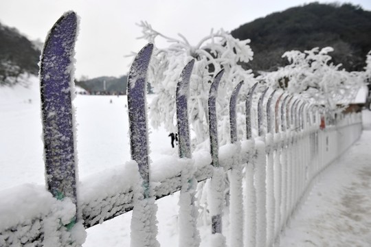 滑雪場(chǎng)圍欄