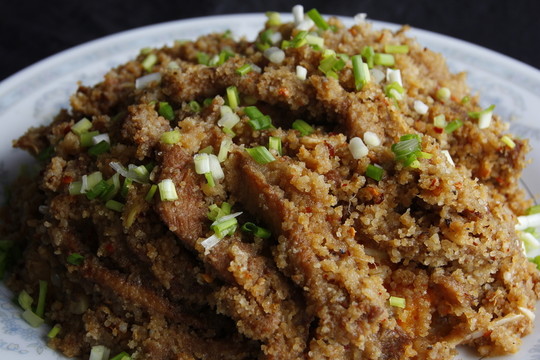 粉蒸鴨肉