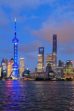 上海東方明珠夜景