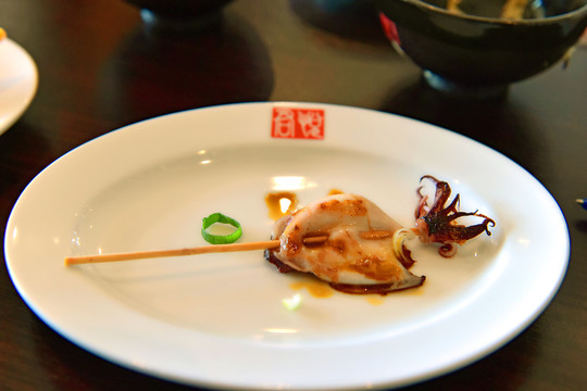烤魷魚