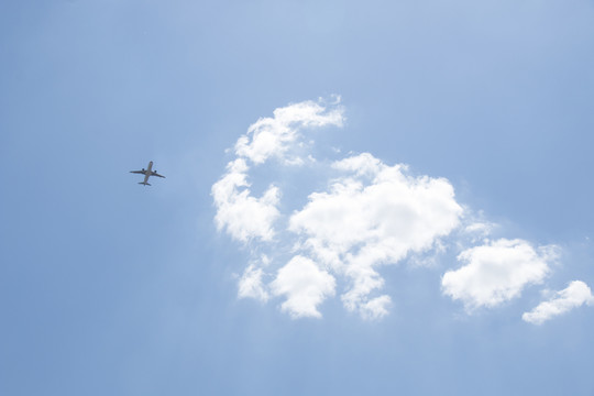 天空仰拍