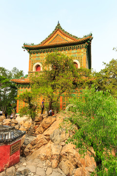 北京頤和園萬(wàn)壽山智慧海