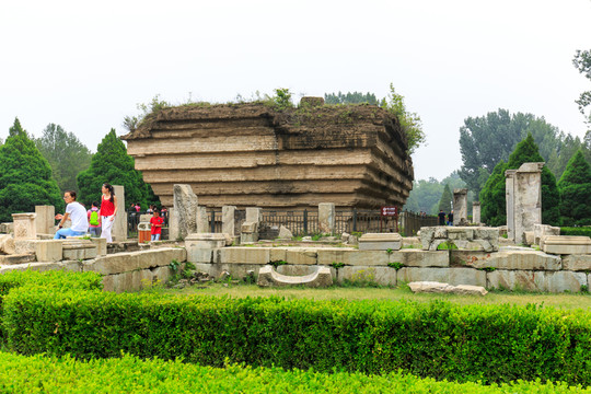 圓明園海晏堂水池遺址