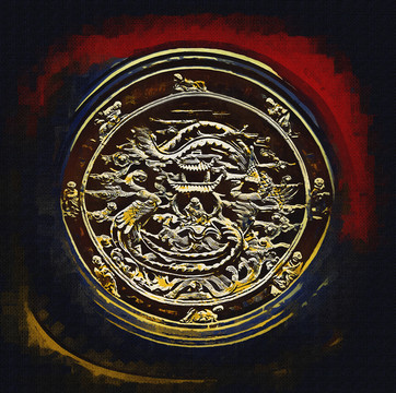 復(fù)古畫(huà) 輪回
