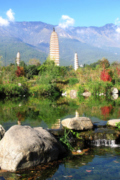 云南大理 崇圣寺三塔
