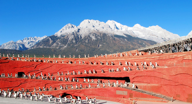 玉龍雪山 麗江露天劇場(chǎng)