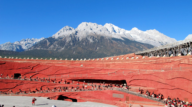 玉龍雪山 麗江露天劇場