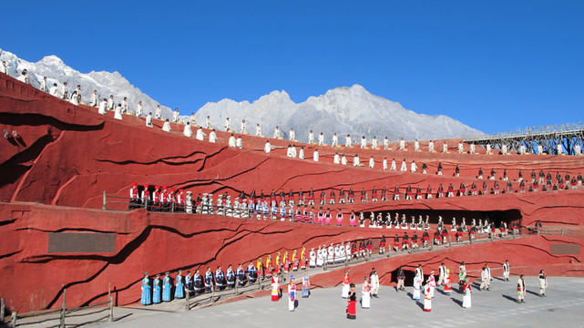 玉龍雪山 麗江露天劇場(chǎng)
