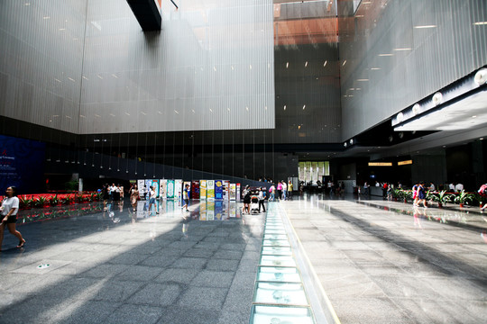 廣東省博物館 室內 屋頂