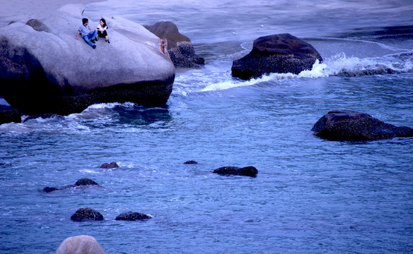 海邊浪漫