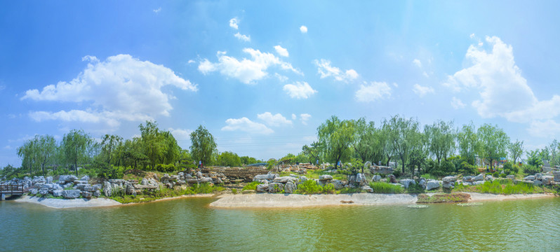 河岸風(fēng)景 河畔風(fēng)光