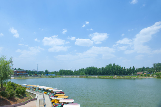 河岸風景