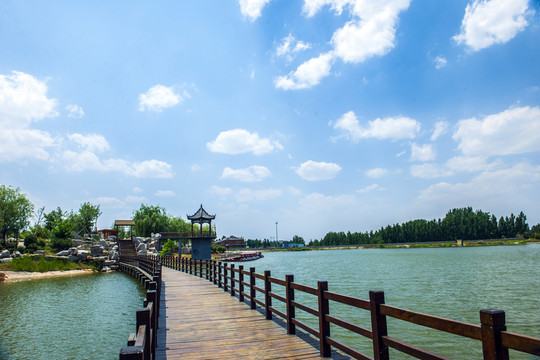 白云藍(lán)天高清 旅游區(qū)風(fēng)景