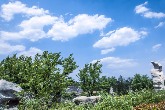 藍天 白云 旅游區(qū)風(fēng)景