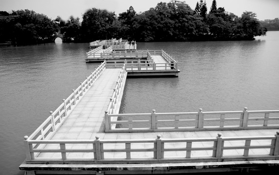 惠州西湖九曲橋