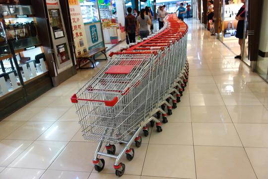 超市購物手推車