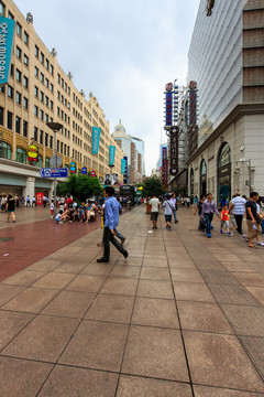 上海南京路步行街