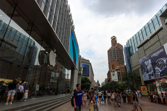 上海南京路步行街