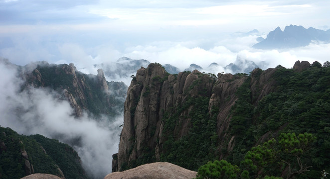 三清山全景圖