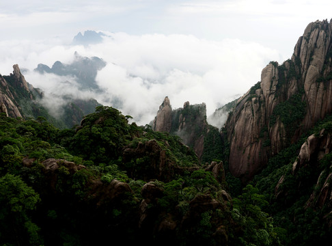 三清山全景圖