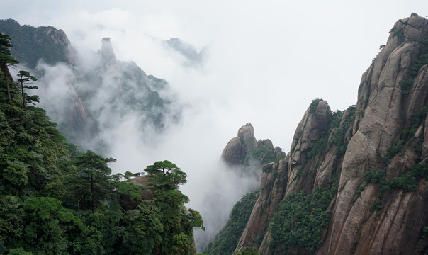 三清山全景圖